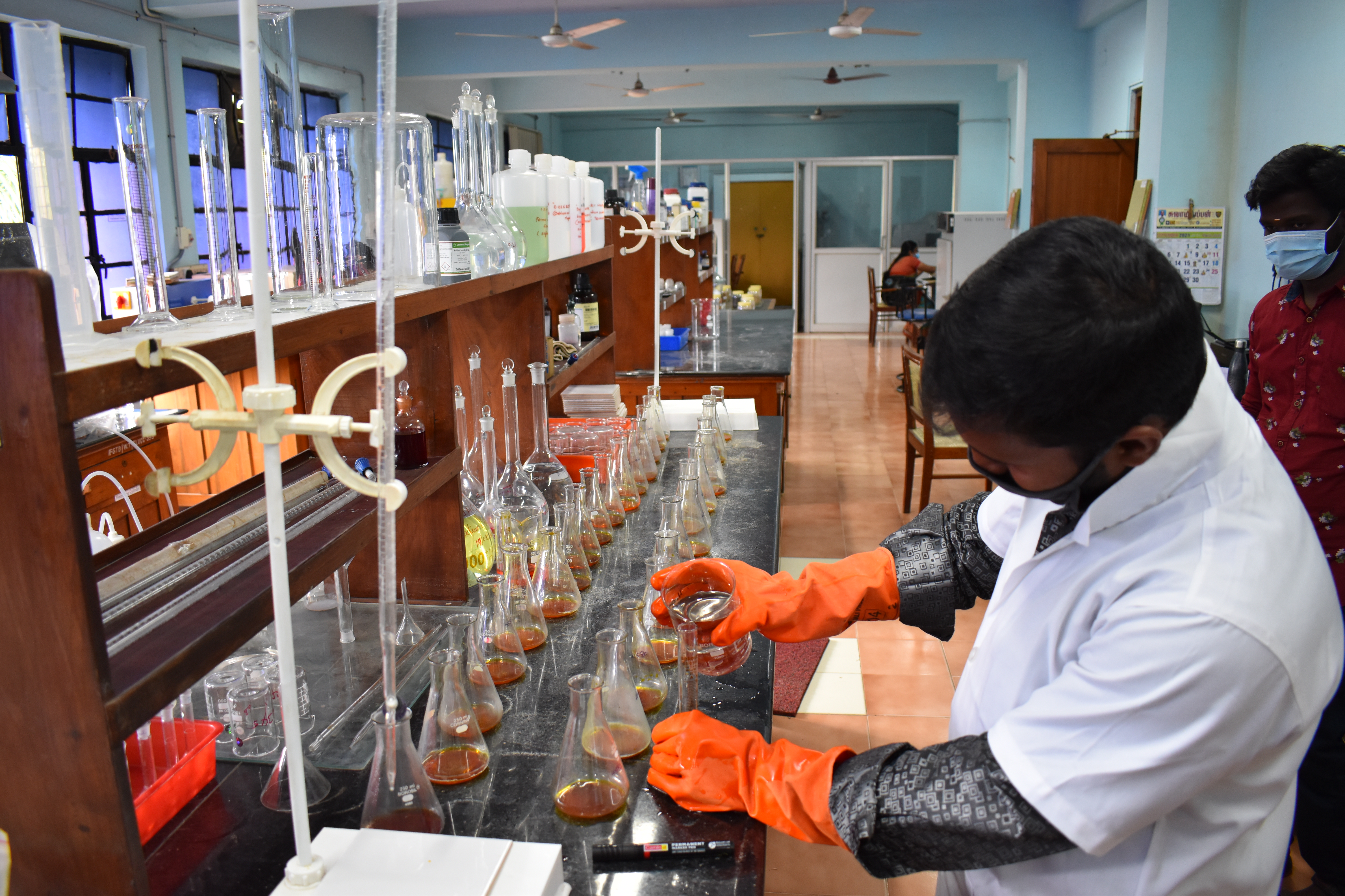 Organic carbon estimation by Walkley and Black method